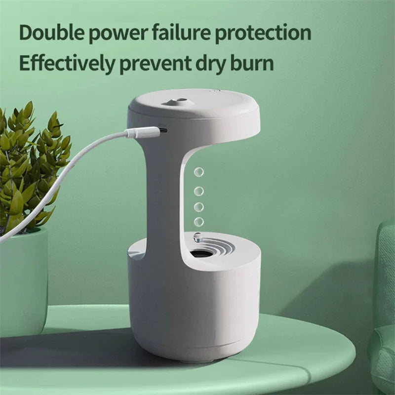 Gravity-Defying Zen Humidifier